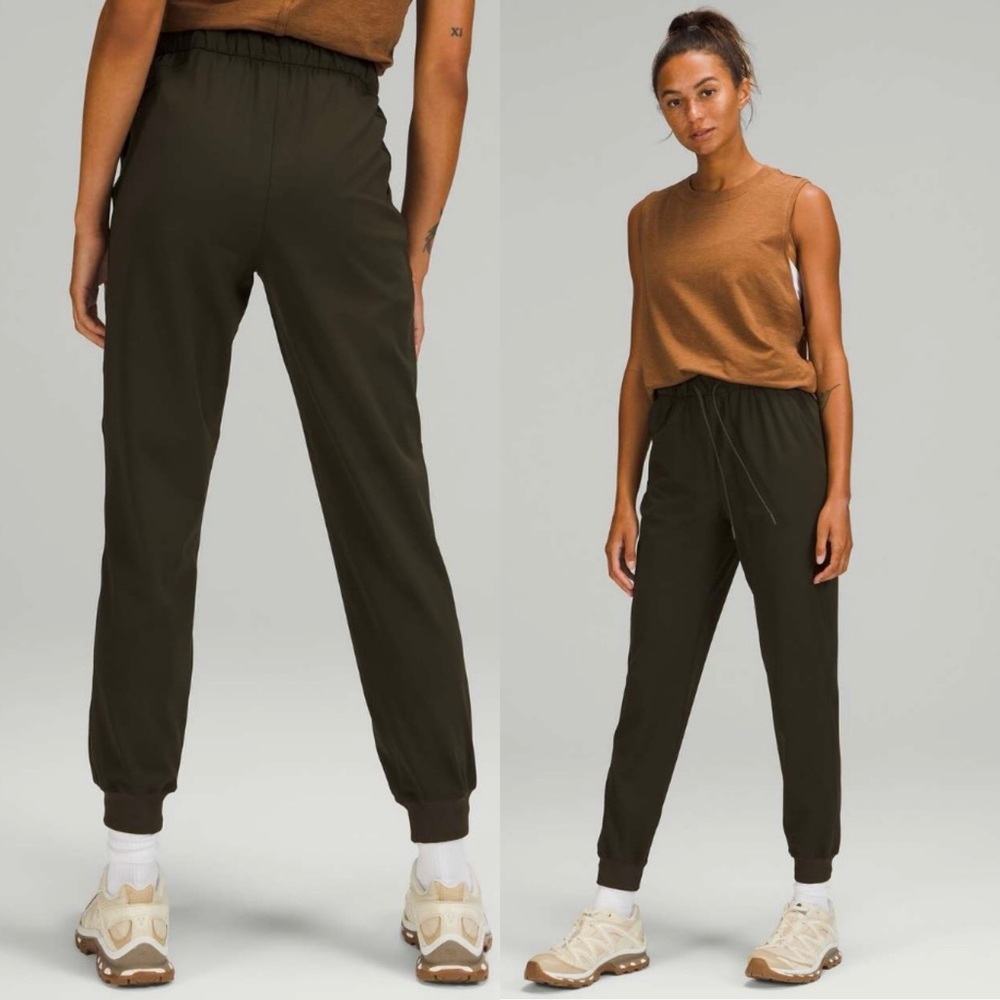 lululemon athletica Olive Green Drawstring Joggers